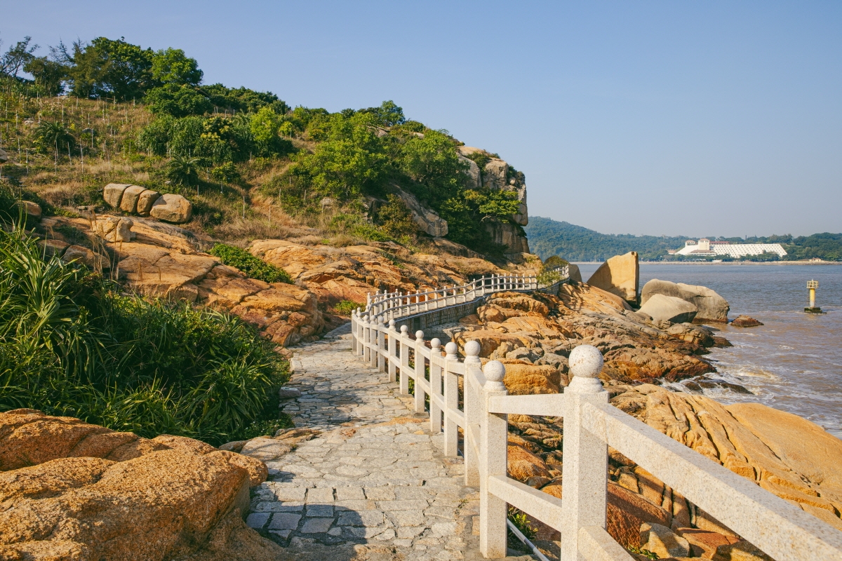 마카오의 낭만 '학사 해변'